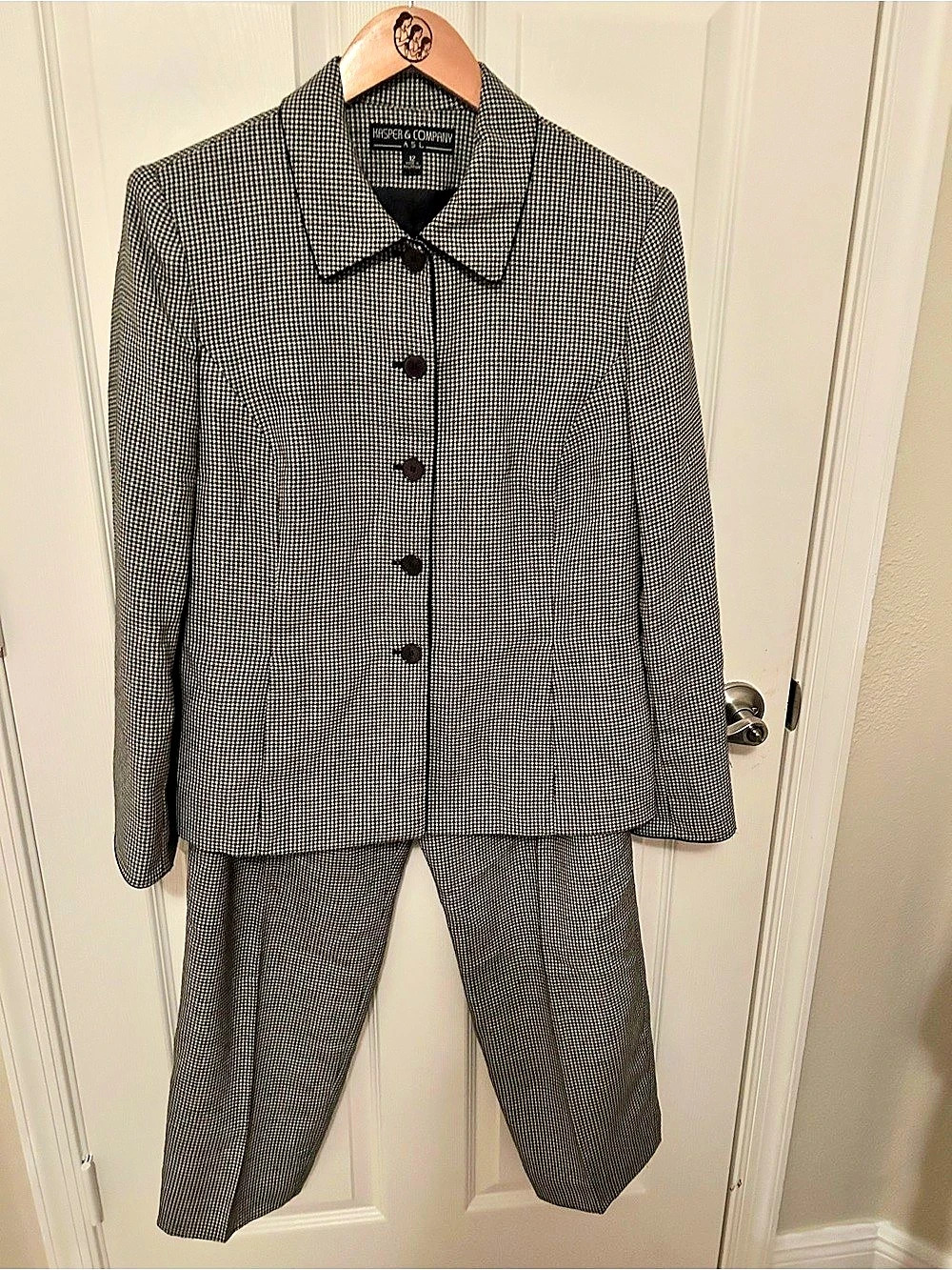 Kasper & Company Houndstooth Suit Set Size 12